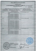 Приложение 12 к сертификату на амортизаторы SS20.