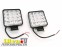 Фары светодиодные автомобильные LED 16 диодов 48Вт 12-24В автосвет 2шт - ФСО 2