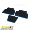 EVA коврики салона - CHEVROLET Lacetti материал EVA черный, синяя окантовка CS18720 2