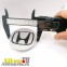 Колпак, заглушка для литых дисков Honda серебро черные 68/63 Хонда HO68-63CR (HD-008 мет.) 5