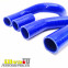 Патрубки радиатора охлаждения - ваз 21073 инжектор - силикон синий - CS20 07081 2