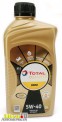 Масло моторное ТОТАЛ Quartz 9000 5W40 1 литр TOTAL синтетика 0