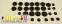 Заглушки днища Калина - ваз 1117, 1118, 1119 резиновые  Балаково Запчасть 11758 2