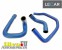 Патрубок системы охлаждения LADA Largus, Renault Logan двс 16 клап LECAR синий цвет LECAR017182102 3