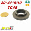 Сальник стойки под шток 20 мм в размере 20*41*5/10 NAK тип сальника TC4S 0