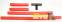 Патрубки отопителя ВАЗ 2110 , силикон + каучук, усиленные, красные, PANTUS A-SPORT, (в комплекте 4 патрубка с тройником) 2