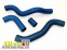 Патрубок радиатора охлаждения - ваз 21082, 2114, 2115 инжектор LECAR каучук синий цвет комплект 3 шт LECAR011112102 6