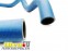  Патрубок системы охлаждения Лада Гранта - ваз 2190 под МКПП LECAR синий цвет 2190-1303010/25 5