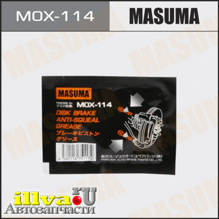 Смазка для направляющих суппорта 6 гр MASUMA MOX 114
