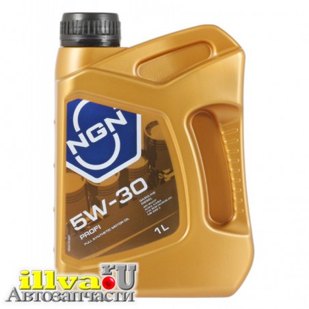 Масло моторное синтетическое 5W-30 NGN PROFI A-LINE SN/CF A3/B4 - 1л  - V272085601