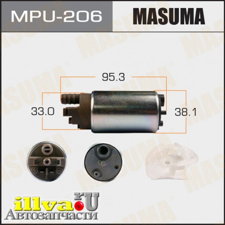Насос топливный Nissan Teana (J32) 08-; Infiniti FX35 08-, FX37 08-, QX50 13- (+сетка MPU030) MASUMA MPU-206