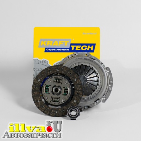 Сцепление Fiat Albea 02-, Doblo 01-, Punto 05-, Siena, Palio с двс 1.4-1.6 Krafttech W07200H, 3000951525, 71752234