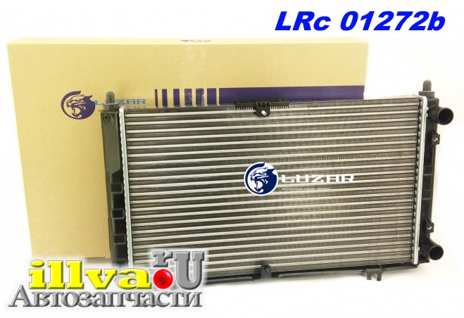 Радиатор Приора - ваз 2170 основной под кондиционер Panasonic Luzar LRc 01272b