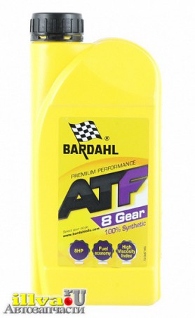 Трансмисионное масло BARDAHL синтетическое ATF 8 G 1 л