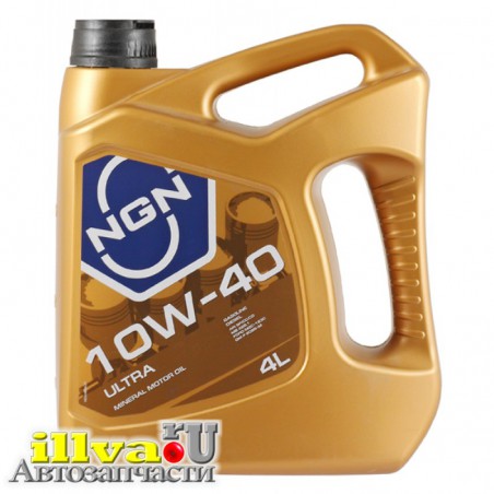 Моторное масло NGN ULTRA 10W-40 4литр V172085307