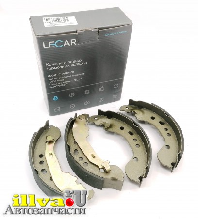Колодки тормозные задние - ваз 2180 Lada Vesta Lecar LECAR018080402