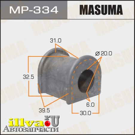 Втулка стабилизатора Toyota RAV4 00-05 заднего MASUMA MP-334