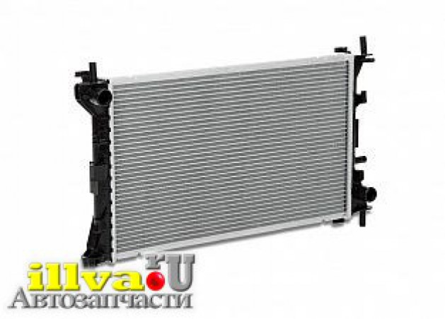 Радиатор охлаждения Ford Focus I с двс 1,4-1,8 МКПП +A/C 95AB8005PC Luzar LRc FDFs98111