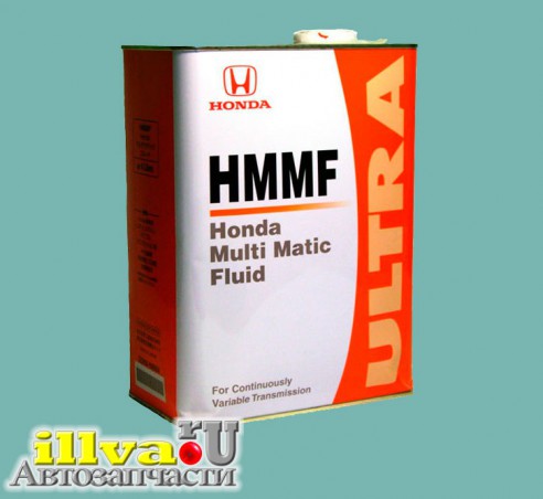 HMMF 4л Масло для вариаторов, Honda Multi Matic Fluid оригинальное 08260-99904