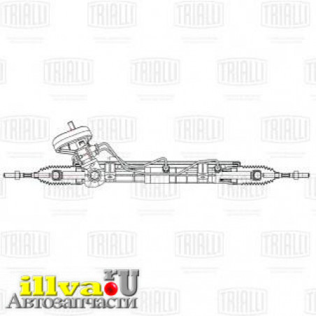 Рейка рулевая - Лада X-Ray (14-)/Renault Logan II (12-)/Sandero II (14-) CRS 7704, 490014306R, 490016602R