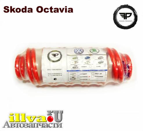 Пружины задние Шкода Октавия, Octavia А7 Технорессор с занижением 30 мм, под двс 1,8 tsi и 2,0 tdi