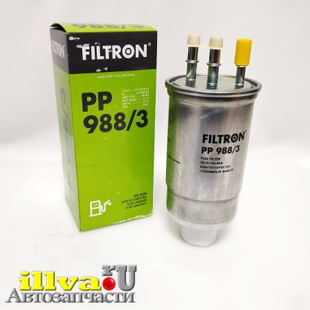 Фильтр топливный RENAULT DUSTER и SANDERO дизельный двигатель  Filtron PP988/3