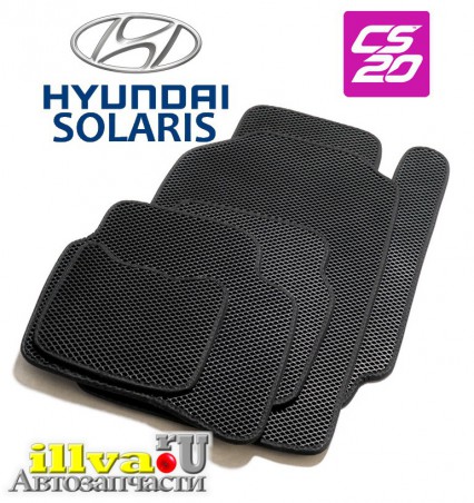 Eva коврики салона Hyundai Solaris II с 2017 г материал EVA CS-20 15388