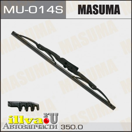 Щетка стеклоочистителя каркасная MASUMA 14/350 мм крюк Стандарт MU014S