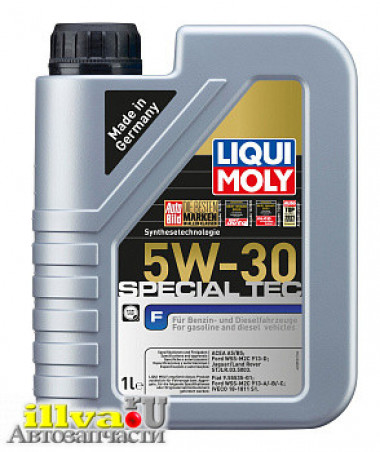 Масло моторное LiquiMoly 5W-30 Special Tec F синтетическое А5/В5 1 л 2325