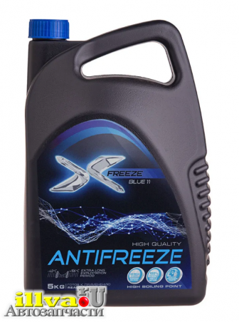 Антифриз Felix Drive X Freeze синий до -40˚C черная канистра 5 кг 430206066