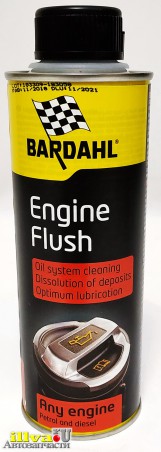 Промывка двигателя - эффективная и безопасная -  15 минут - BARDAHL ENGINE FLUSH  300 мл 1032b
