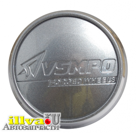 Колпачок, крышка для литого дискa ВСМПО d67 в размер 69/67/9 графит с бортиком V67bgr