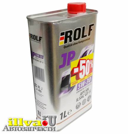 Оригинальное моторное масло 5W30 ROLF JP синтетическое (API SN/ILSACC GF-5) 1 литр
