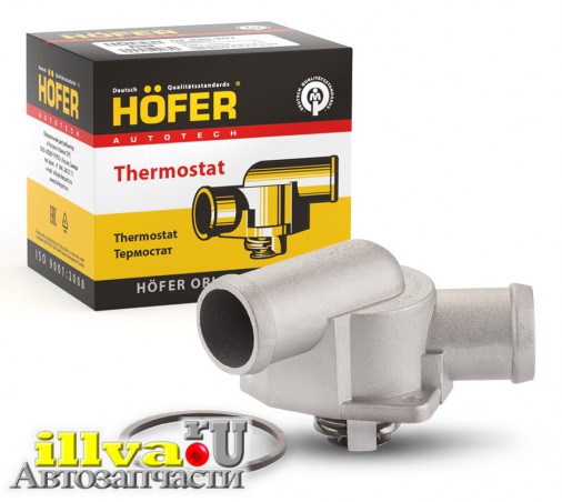 Крышка термостата - ваз 21082  с термоэлементом - открытие при 85 С  21082-1306030 HOFER HF445907