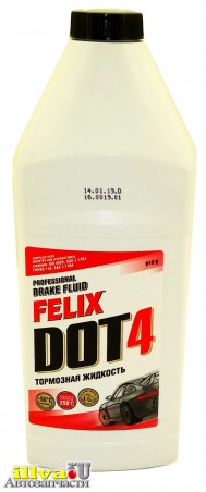 Жидкость тормозная Felix Dot-4 супер 910 г Дзержинск 430130006