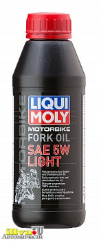 Масло LiquiMoly для вилок и амортизаторов 5W Racing Fork Oil Light 500 г 1523