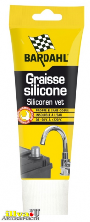 Силиконовая смазка Silicone grease, тюбик 150мл BARDAHL 1532