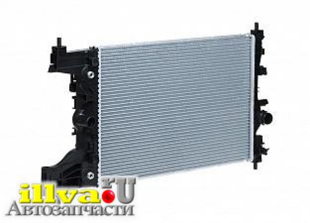 Радиатор охлаждения Chevrolet Cruze 09-; Opel Astra J 10- с двс 1.8 АКПП 13267657 Luzar LRc 05152