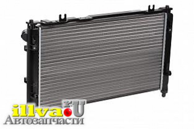 Радиатор охлаждения - ваз 2190 15- ( с АКПП и кондиционером ) - 21901130000814 Luzar LRc 01194