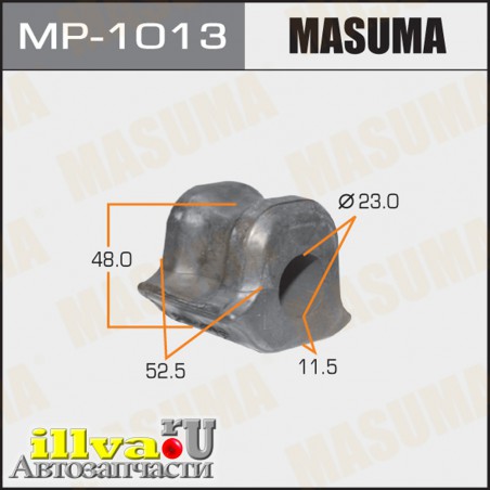 Втулка стабилизатора передняя Toyota RAV 4 05-12 D=23 MASUMA левая MP-1013