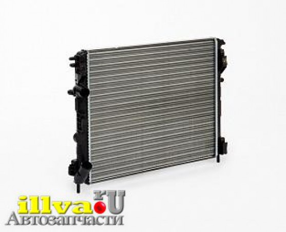 Радиатор охлаждения Renault Logan 04-08, Clio II 04- МКПП, +A/C Luzar LRc RELo04382