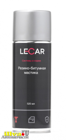 Резино-битумная мастика LECAR 520 мл, аэрозоль LECAR 000020111