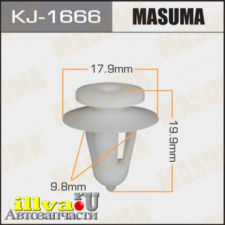 Клипса пистон обивки двери MR240458 MASUMA KJ-1666