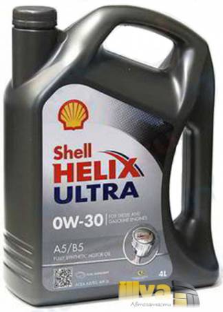 Моторное масло 0W30 Shell Helix ultra синтетическое ECT C2/C3 pure plus 4 литра