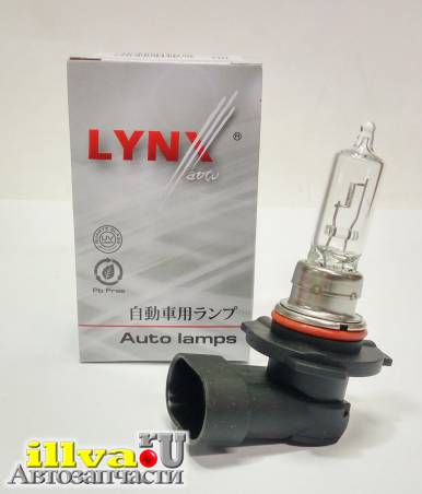 Лампа HB3 9005 12V 60W P20D LYNXauto L12060
