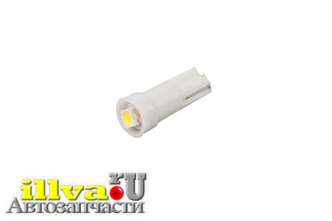 Лампа подсветки светодиодная T5-SMD XENITE в панель приборов, белая 1009309