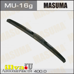 Щетка стеклоочистителя гибридная MASUMA 16/400 мм крюк MU-16g