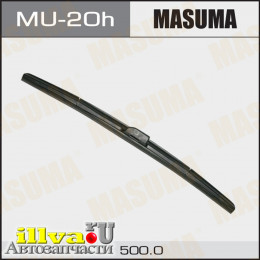 Щетка стеклоочистителя гибридная MASUMA 20/500 мм крюк боковое MU20h