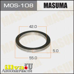 Кольцо глушителя 42 х 55 x 5 MASUMA MOS108