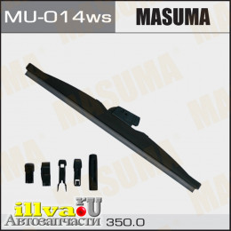 Щетка стеклоочистителя зимняя MASUMA 14/350 мм Optimum универсальная 6 переходников MU-014ws